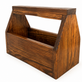 Handmade Wooden Garden Toolbox with Handle