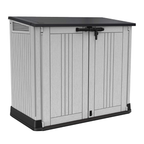 Keter Store It Out Nova Outdoor Garden Storage Shed 880L – Light Grey | Weather Resistant Resin Storage Box