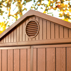 Keter Outdoor Garden Storage Shed – Brown Resin Storage House